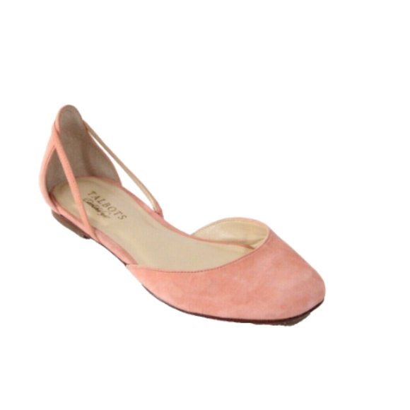 Talbots D'orsay Ballet Flat Women Slip on Shoe sz 8.5 Leonora - Picture 1 of 8